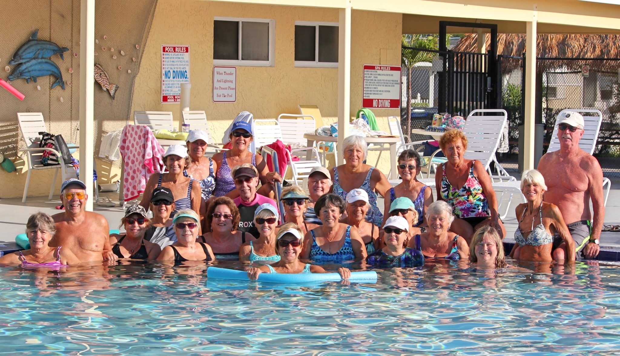 Water Aerobics Juno Ocean Walk RV Resort